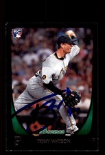 Signed Baseball Card Auto Tony Watson 2011 Bowman #92 Pirates