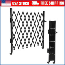 Single Folding Security Gate Aluminum Folding Door Gate Driveway Gate 6 Styles