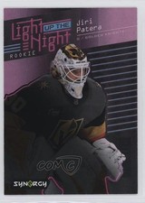 2023-24 Upper Deck Synergy Light Up The Night Rookies Pink /699 Jiri Patera 1h42