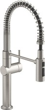 Kohler 22973-VS Crue Single Handle Pull Down Kitchen Faucet SS