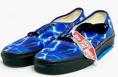 blue vans lightning
