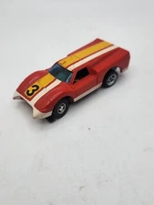 Aurora T-Jet Red/Yellow/White # 3 Ford J RUNS 
