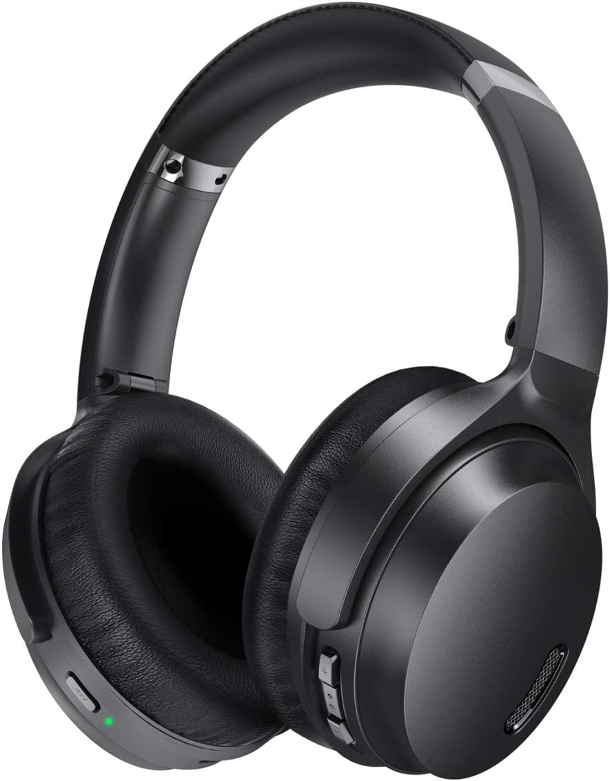 Active Noise Cancelling Headphones, JZ02 Bluetooth Headphones, Wireless over Ear-image