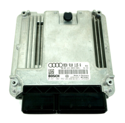 AUDI A4 B7 8E Motosteuergerät 8E0910115Q Modul ECU Steuergerät Benzin Komputer
