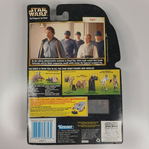 Star Wars Power of the Force Lobot Freeze Frame - Picture 2 of 3
