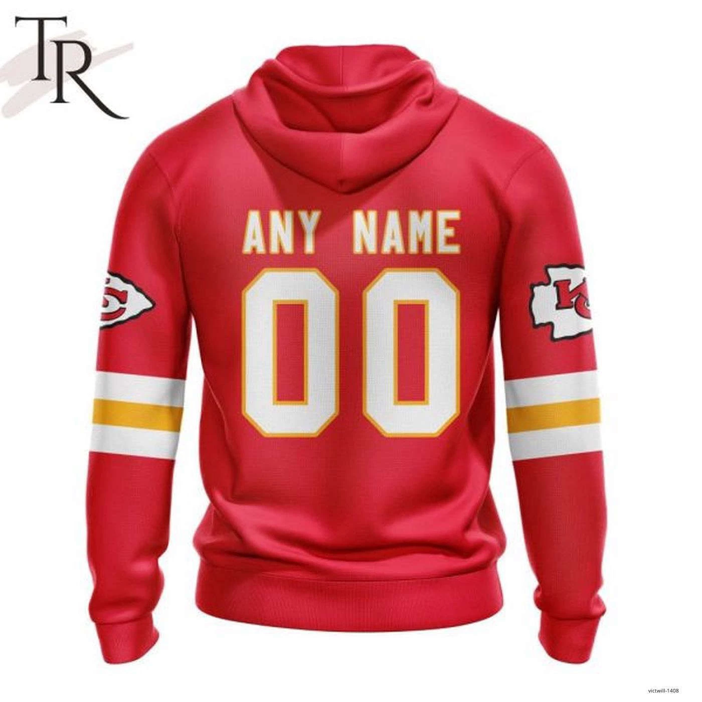 Personalized Kansas City Chiefs 3D Hoodie