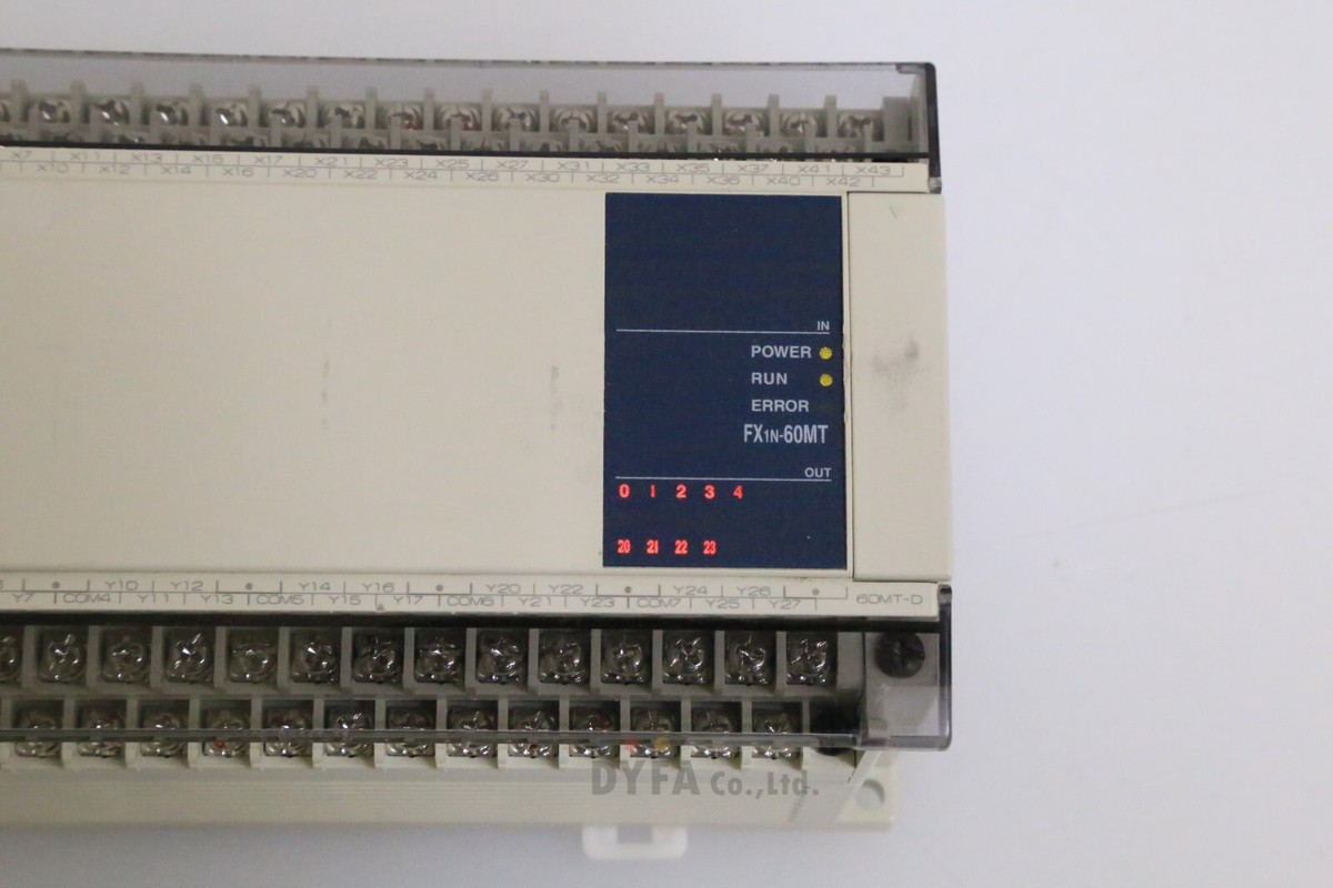 MITSUBISHI FX1N-60MT-D シーケンサ DC10.2～28.8V 20W