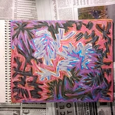 Drawing 11X14" Oil Pastel on Paper