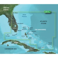 Garmin BlueChart g3 Vision HD - VUS513L - Jacksonville - Bahamas - microSD/SD [0