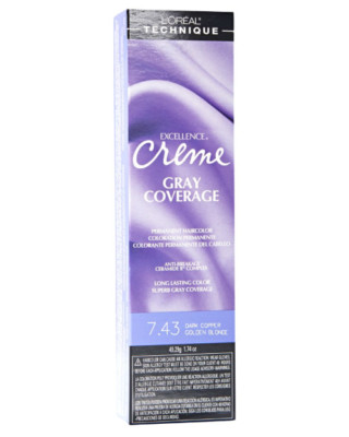 L'OREAL Excellence Creme Gray Coverage/Resistant Grays Haircolor 1.74 oz