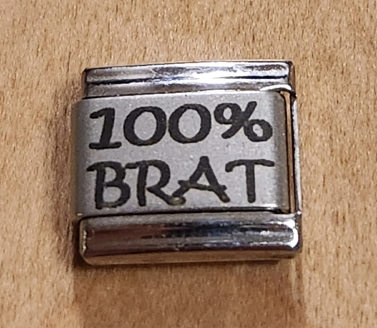 Brat shop charm bracelet