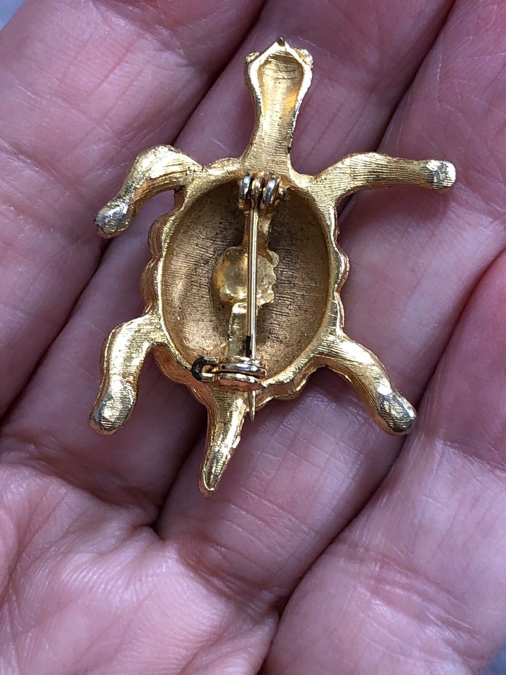 Vintage 1960s “TURTLE” PIN BROOCHRARE! eBay