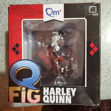 Harley Quinn Q Fig Qmx Figurine In Box 2016.