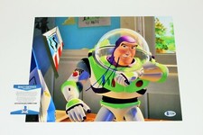 TIM ALLEN SIGNED 'TOY STORY' 11x14 MOVIE PHOTO D BECKETT COA BAS BUZZ LIGHTYEAR