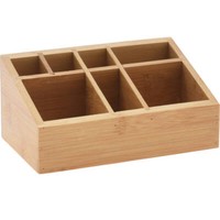 Kosmetik-Organizer, Bambus, NatüRliches Material, 17 X 10 X 8 Cm