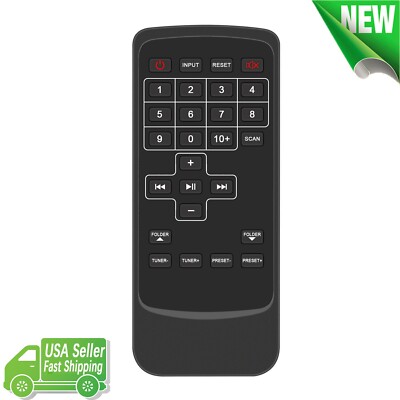 RHB70 Replace Remote Control for Rockville Compact Powered Speaker System RHB70