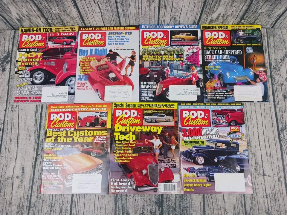 Rod & Custom Car Magazine Lot (102) 1996-2008 - Pre-Owned, Acceptable Condition  - Image 2 of 4