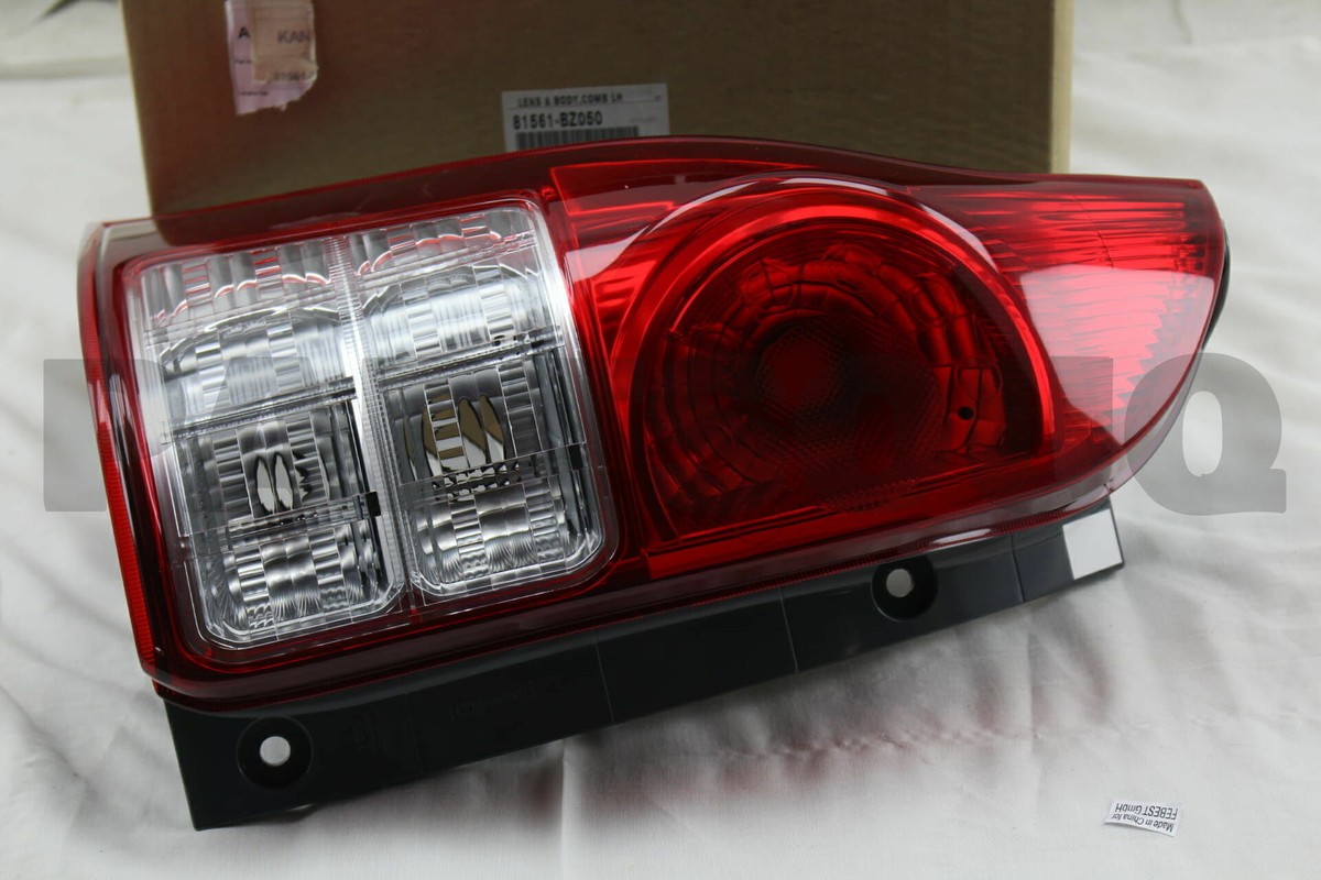 81561BZ050 Genuine Toyota LENS & BODY, REAR COMBINATION LAMP, LH