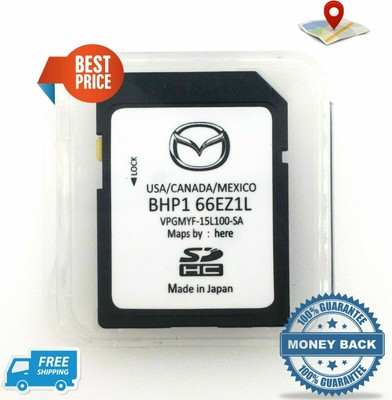 Latest Mazda 2020  Navigation SD Card (BHP1 66 EZ1L ) 3, 6,CX-5, CX-3, CX-9,MX-5