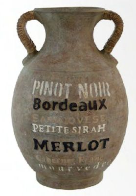 Pinot Noir Bordeaux Petite Sirah Merlot The Import Collection Blend Vase Urn II