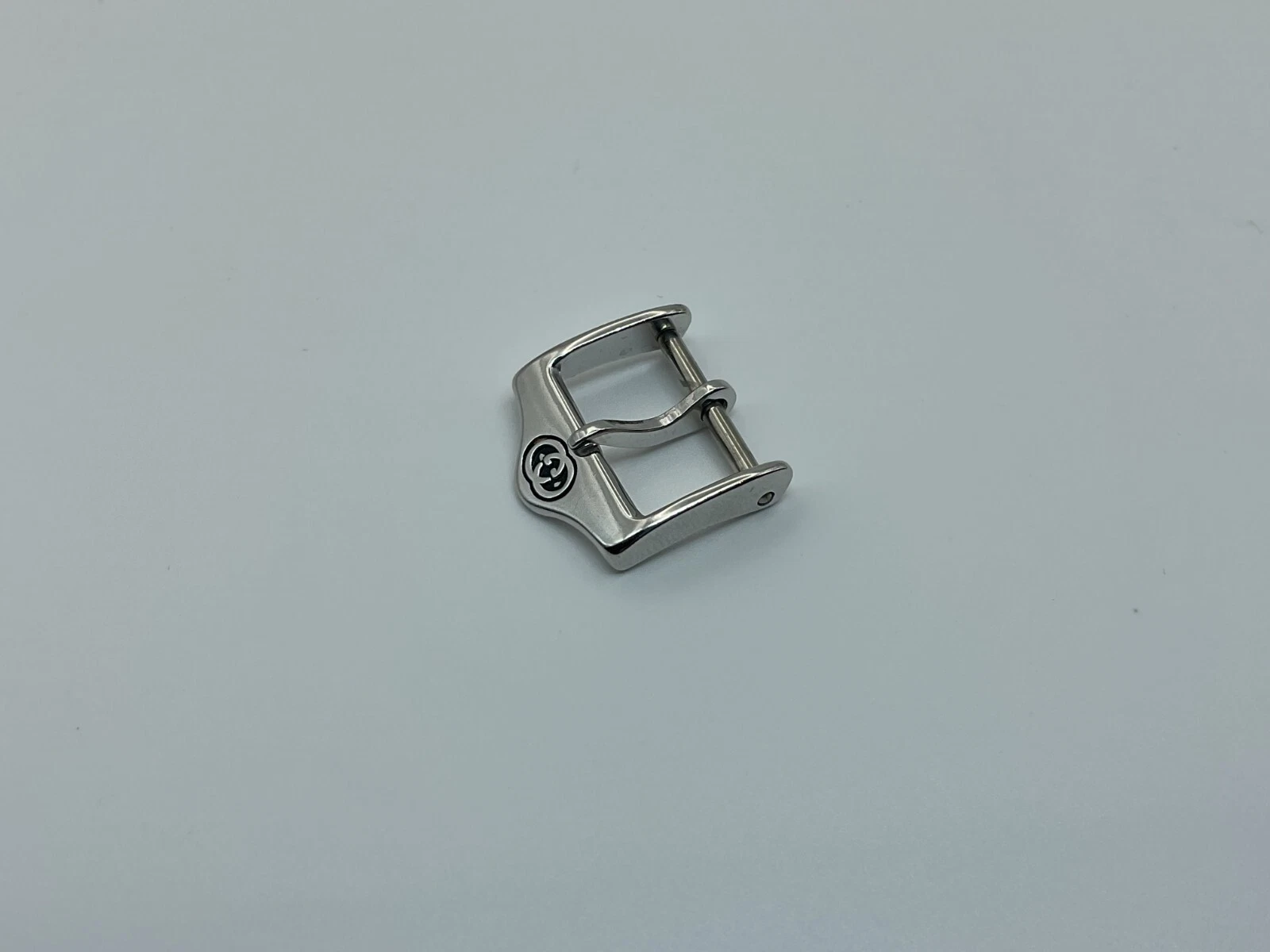BOUCLE BLANCHE ORIGINALE NEUVE 14 MM POUR BRACELET DE MONTRE GUCCI