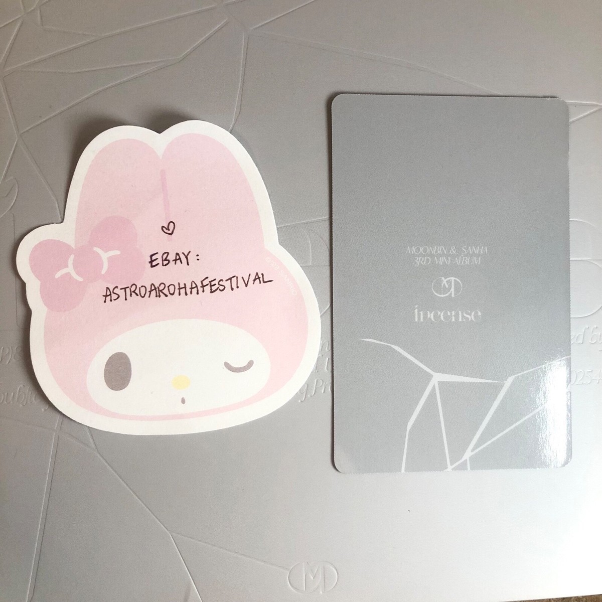Astro 2023 MOONBIN & Sanha Incense Official Mini Album Photo