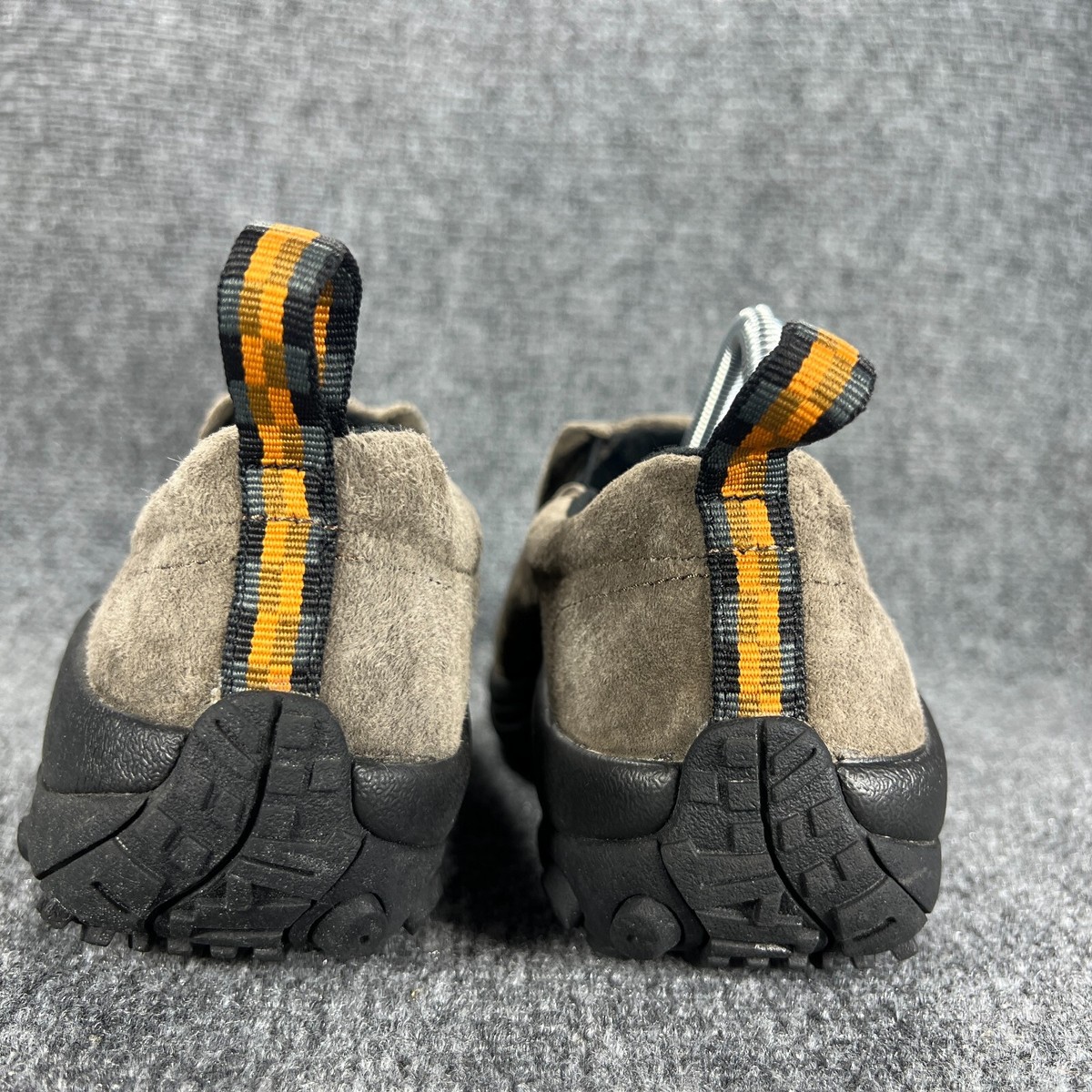 Merrell Jungle Moc Slip On Shoes Mens 8 Gray Gunsmoke Suede 
