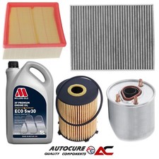 FOR FORD FIESTA TITANIUM 1.5 TDCI MK7 B299 DIESEL FULL FILTER SERVICE KIT 5L