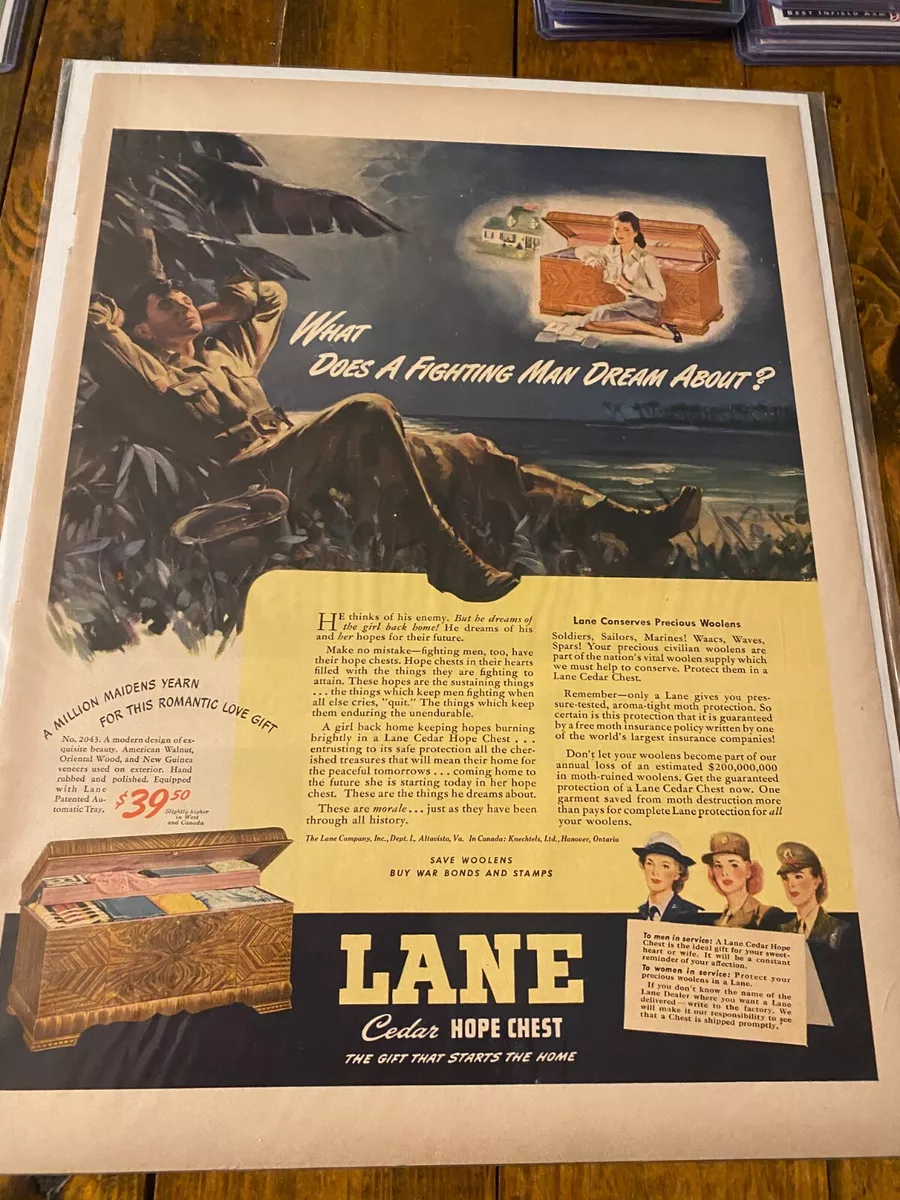 Used lane cedar chest deals