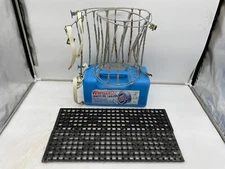 1 Pair of 2 Peerless WinterTrac Traction Cables Tire Snow Chains & 2 Mats Bundle