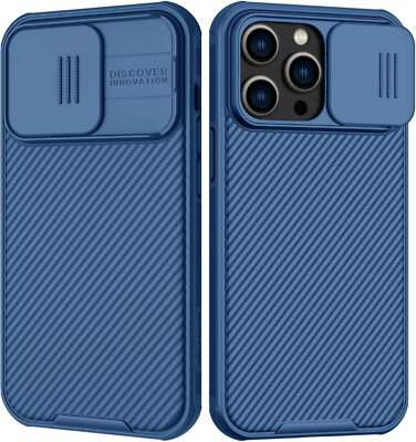 Nillkin für iPhone 14 Pro Max Hülle Slide Kamera Cover Schutz CamShield Pro