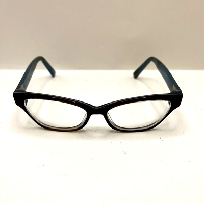 Modo Eyeglasses Mod.6026 TTBLU Handmade Japan Brown Frames Only 52-15-138