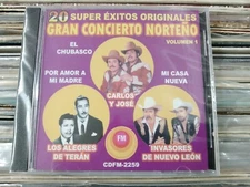 Gran Concierto Norteño 20 Súper Exitos Vol 1 BRAND New