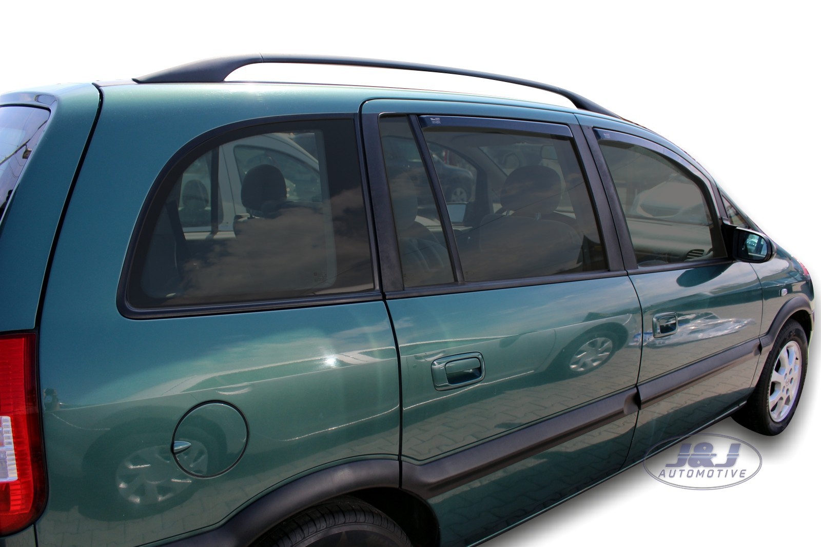 TO FIT Vauxhall Zafira A mk1 1999 2005 wind deflectors 4pc set TINTED