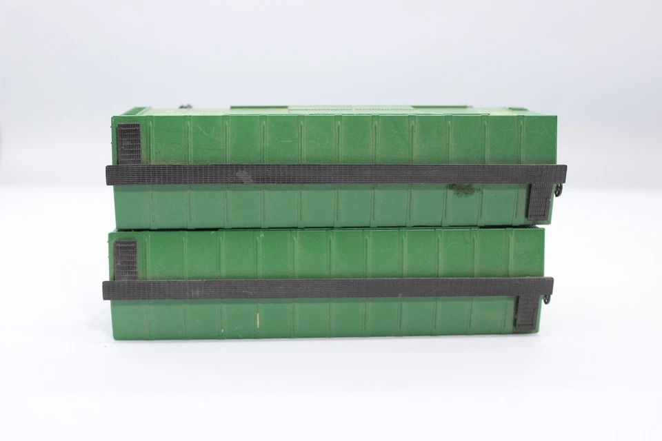 Set Of 2  IHC ATSF Santa Fe All The Way HO Scale Box Cars Green - Image 3 of 4