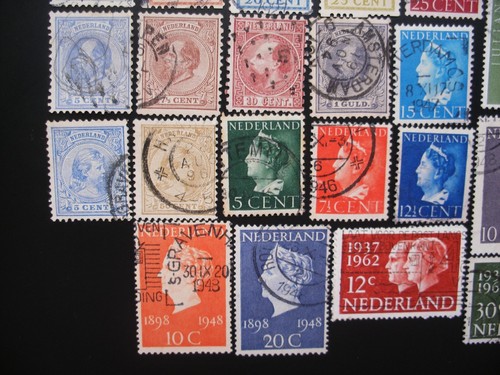 Netherlands 1872/1969- Collection of 82 all Different Stamps Used - Picture 5 of 14