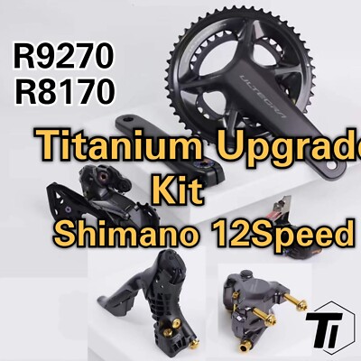 Titanium Upgrade Kit for DA 9270 UT 8170 Shimano Dura Ace