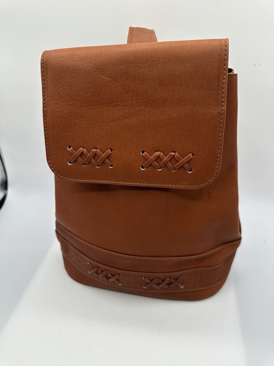 Brown Leather Sling Bag - Unbranded Unbranded distressed brown leather messenger bag crossbody  main image 3