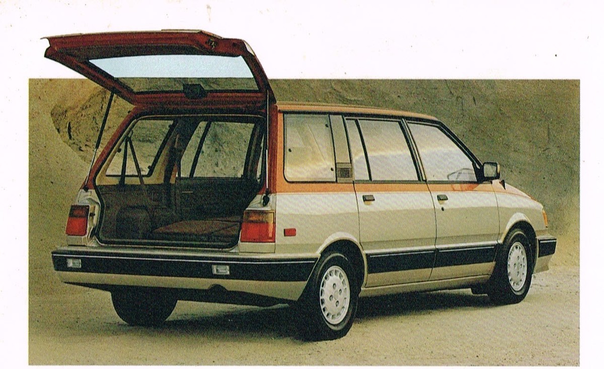 1990 Dodge COLT WAGON Brochure / Catalog with Color Chart : VISTA