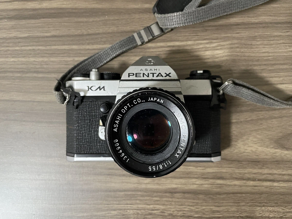Asahi Pentax KM Camera w/SMC Pentax 1.8 55mm Lens w/ Sample Photos