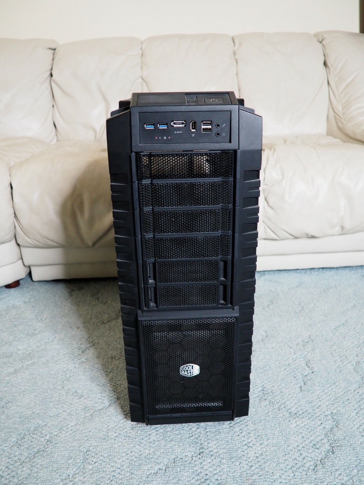 Cooler Master Haf 932 Advanced 10 Bay Eatx Full Tower Window Computer Case