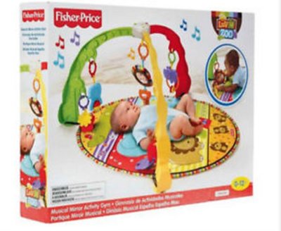 Fisher Price Musical Activity Gym Baby Playmat Luv U Zoo V4435 New Ebay