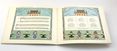 【7/20まで限定販売】VIEILLES CHANSONS ET RONDES Vieilles Chansons Et Rondes 1990 Paperback Edition Boutet de
