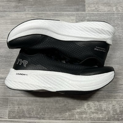 TYR Valkyrie Speedworks Men's 8 Unisex Running Race Training Shoes Black/White