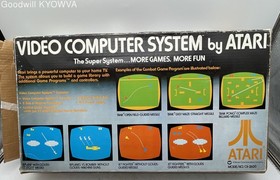 Atari CX2600 Video Computer System Console Lot w/ Box Games Joystick