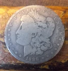 Morgan Silver Dollar 1888 O  un-certifiedew Orleans in Good Conditionondition