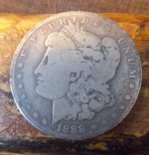 Morgan Silver Dollar 1888 O  un-certifiedew Orleans in Good Conditionondition