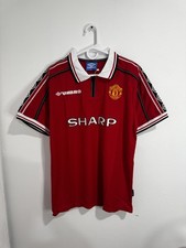 Manchester United 1998 Home Kit XL