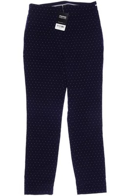 ZARA Stoffhose Damen Hose Pants Chino Gr. M Marineblau #vfk2d17