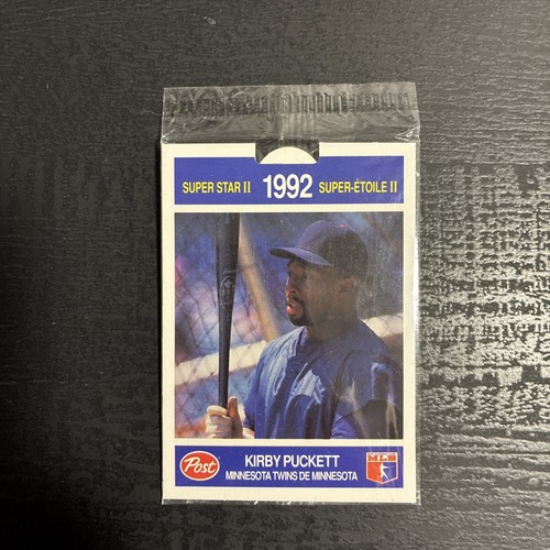 1992 CANADIAN POST BASEBALL #17 KIRBY PUCKETT MINNESOTA TWINS SEALED IN PACKAGE!